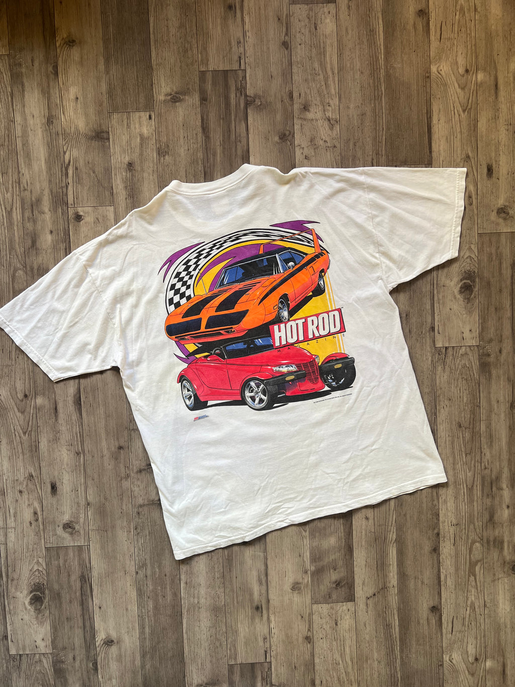 vintage Hot Rod tee