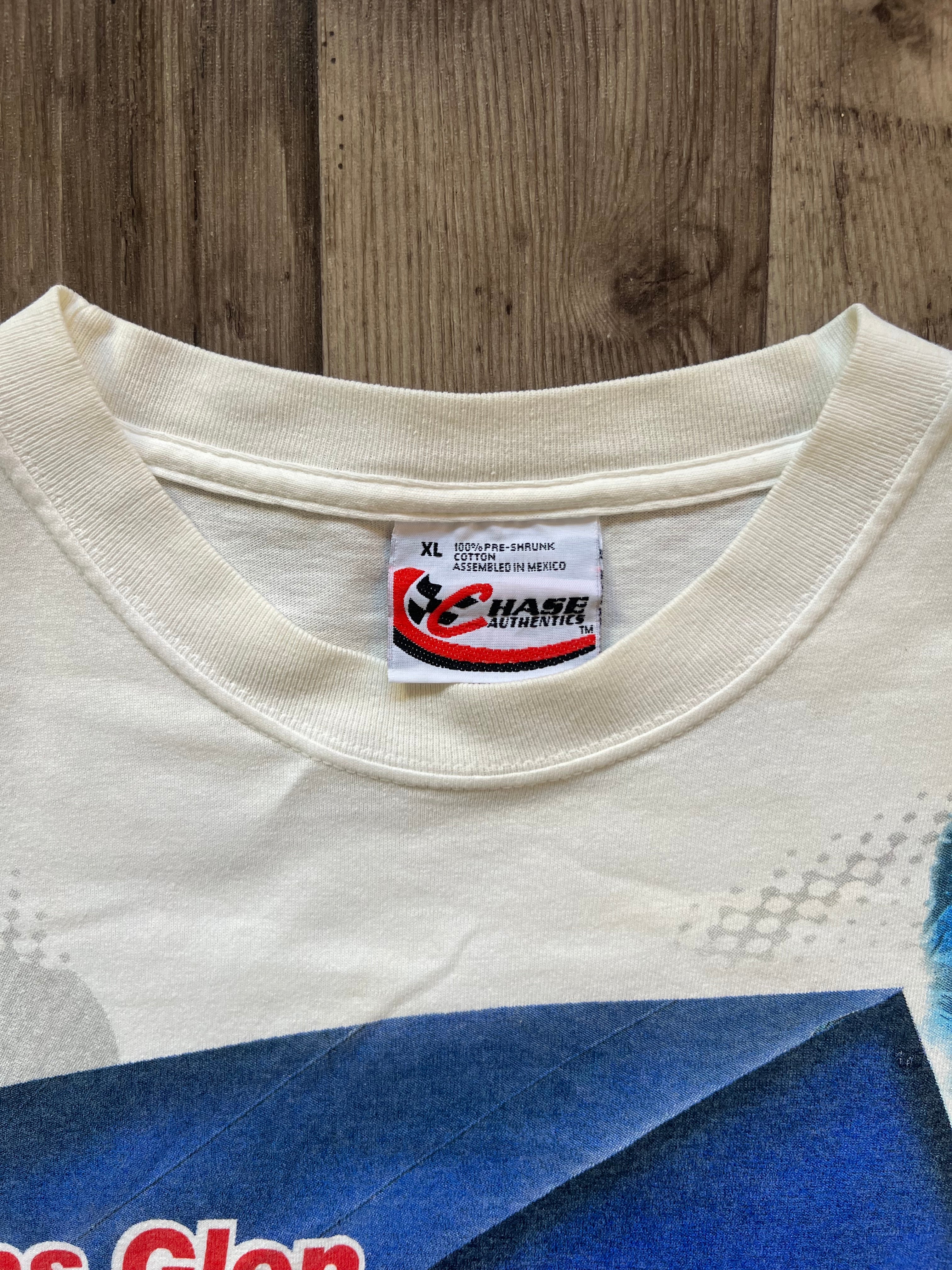 vintage 2002 NASCAR Winston Cup Series tee