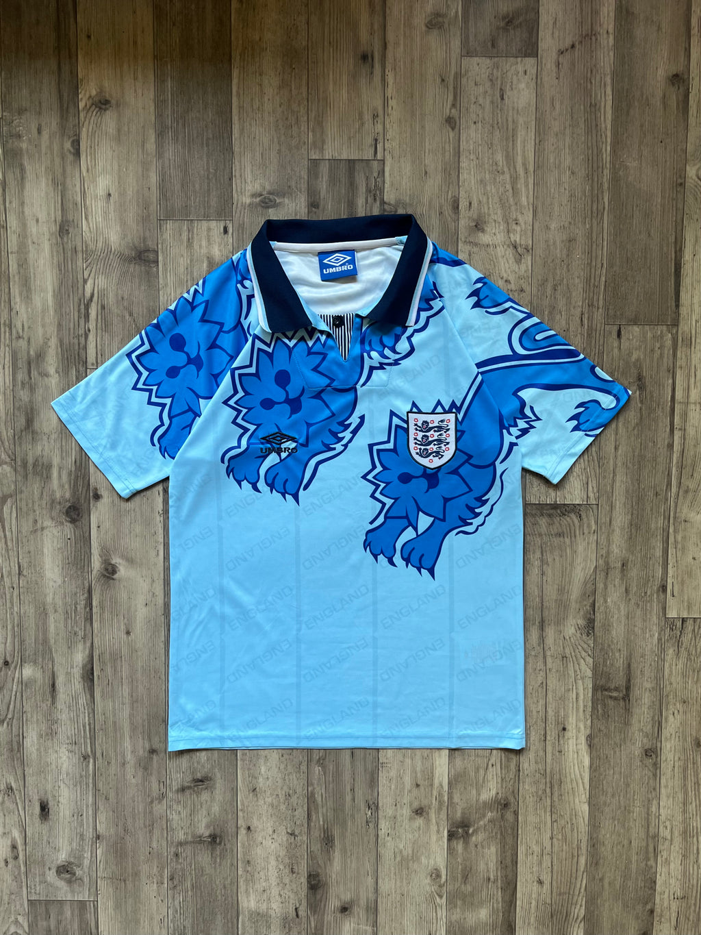 Retro England Umbro jersey 1992