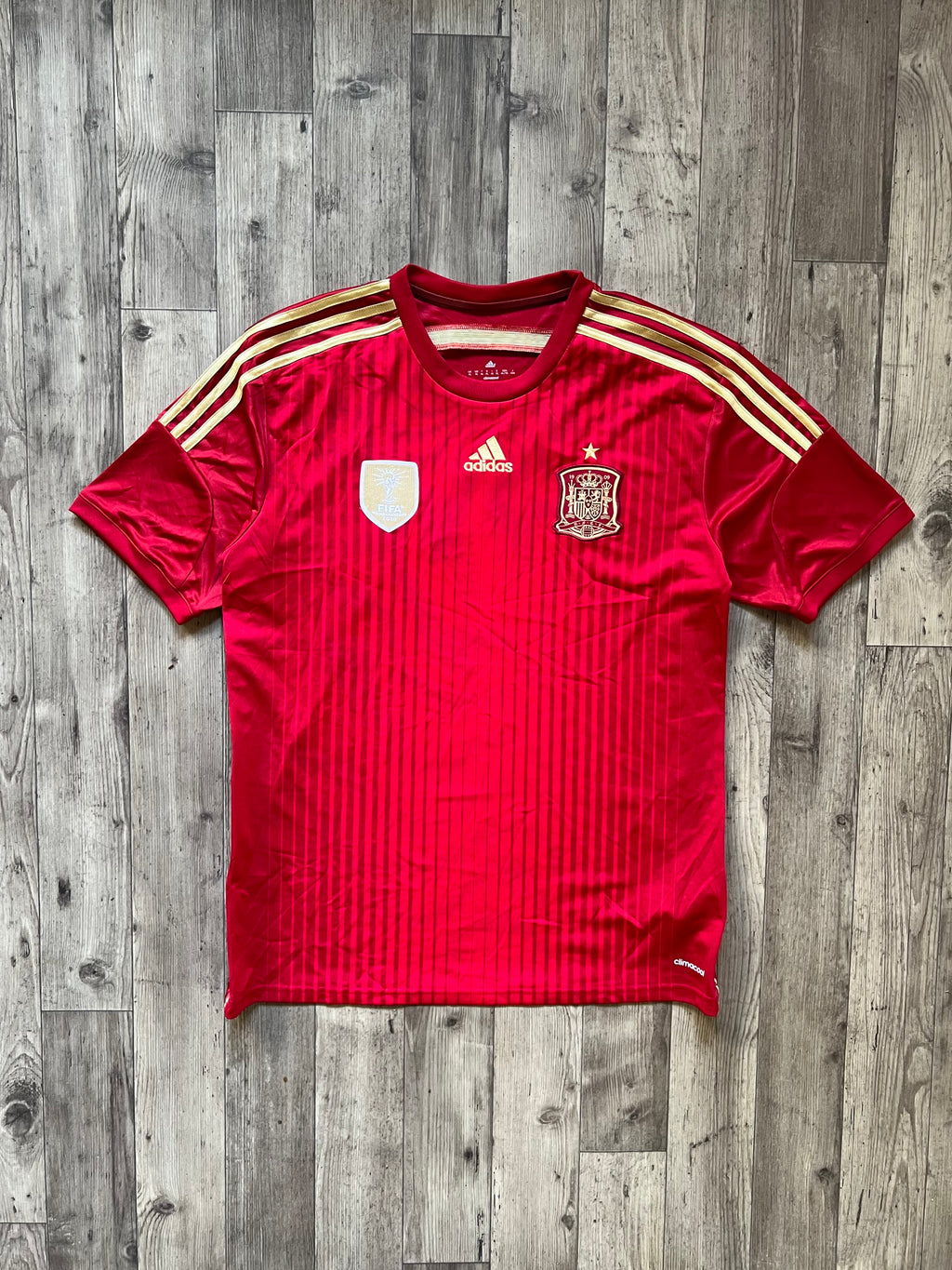 Spain 2014 World Cup Adidas Home Jersey