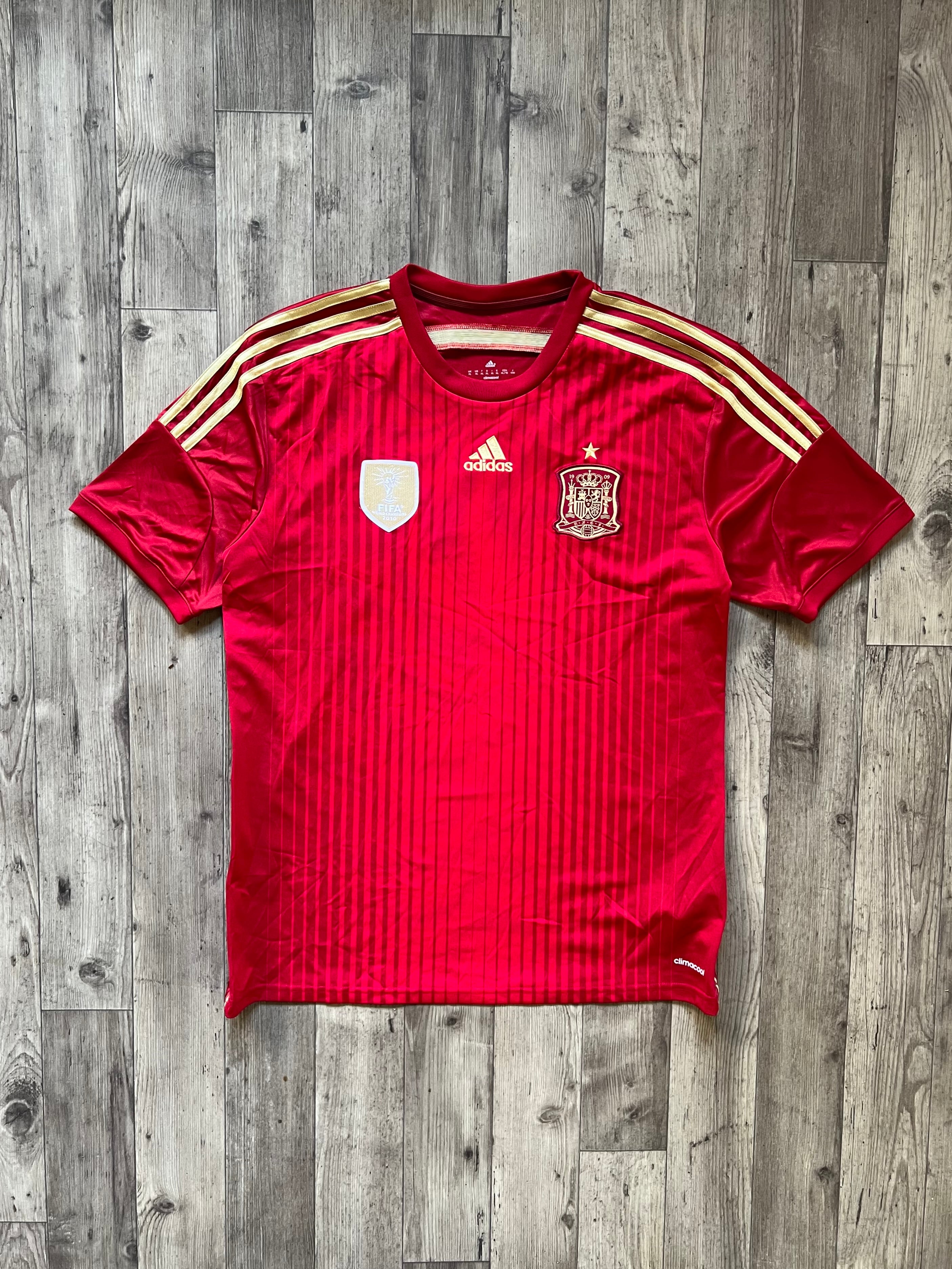 Spain 2014 World Cup Adidas Home Jersey